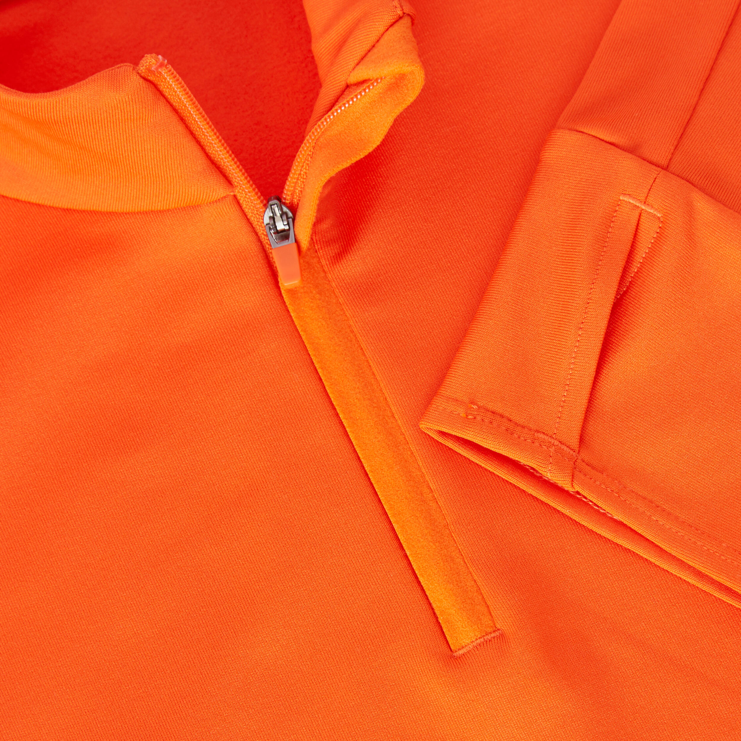 KALENJI Pánske bežecké tričko s dlhým rukávom Run Warm oranžové 2XL · záber 9