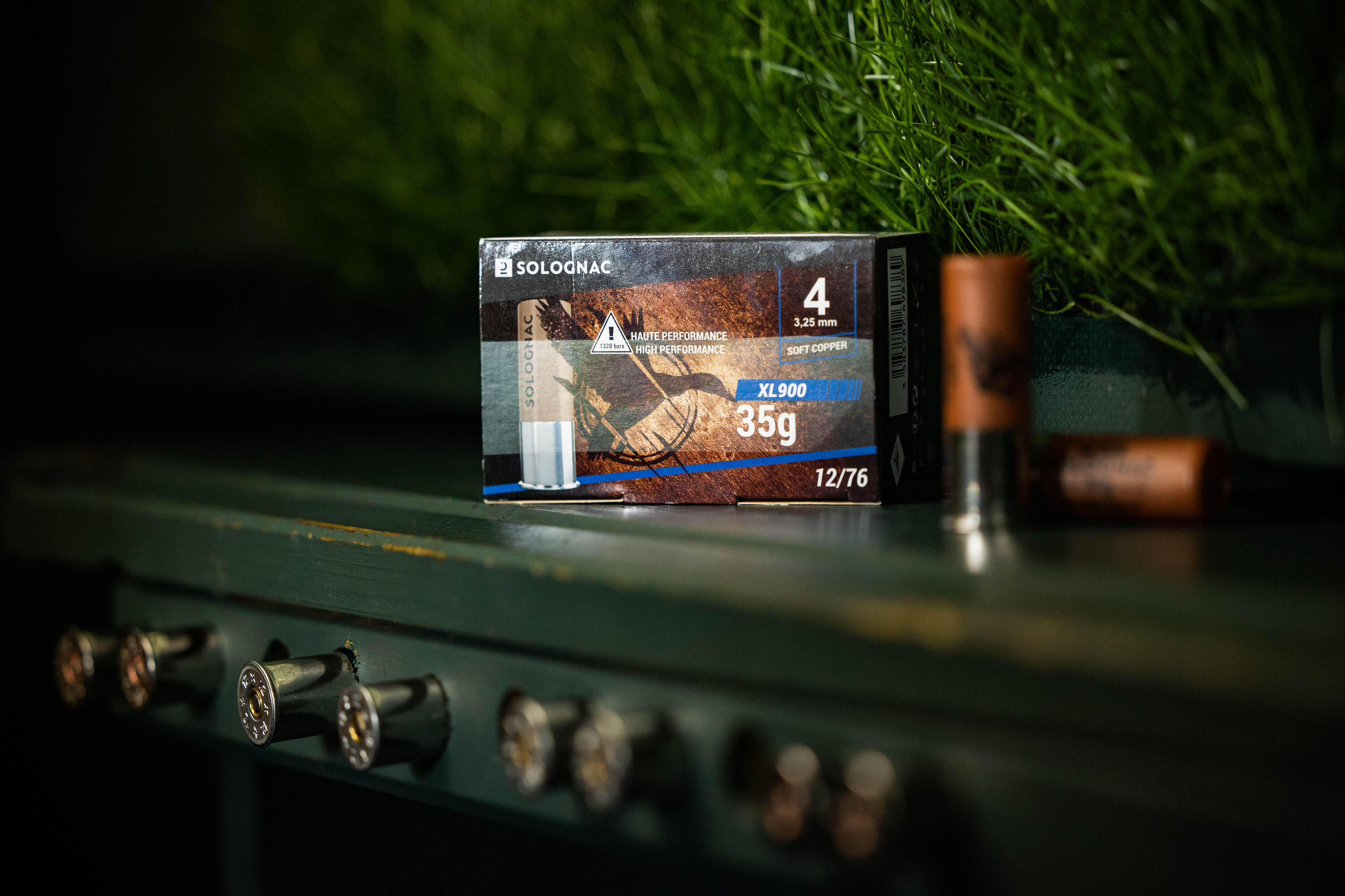 Cartucho Solognac XL900 35 g Calibre 12/76 Perdigón Soft Copper N.° 6 x10 6/7