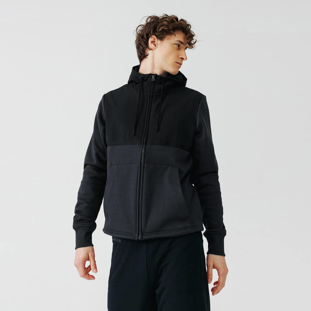 Kalenji Warm+ Men's Running Jacket - black