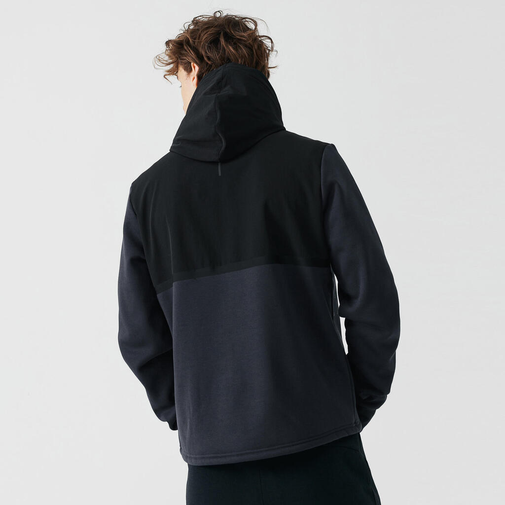 Kalenji Warm+ Men's Running Jacket - black