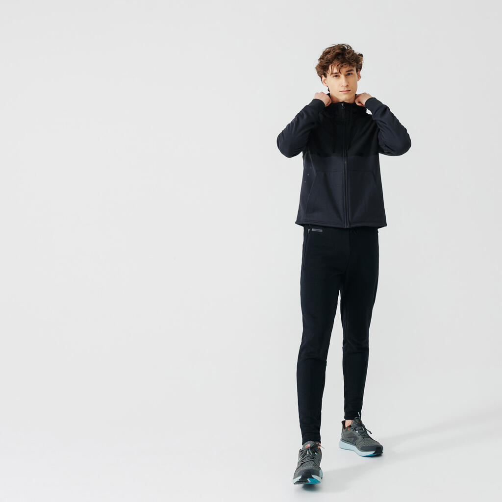 Kalenji Warm+ Men's Running Jacket - black