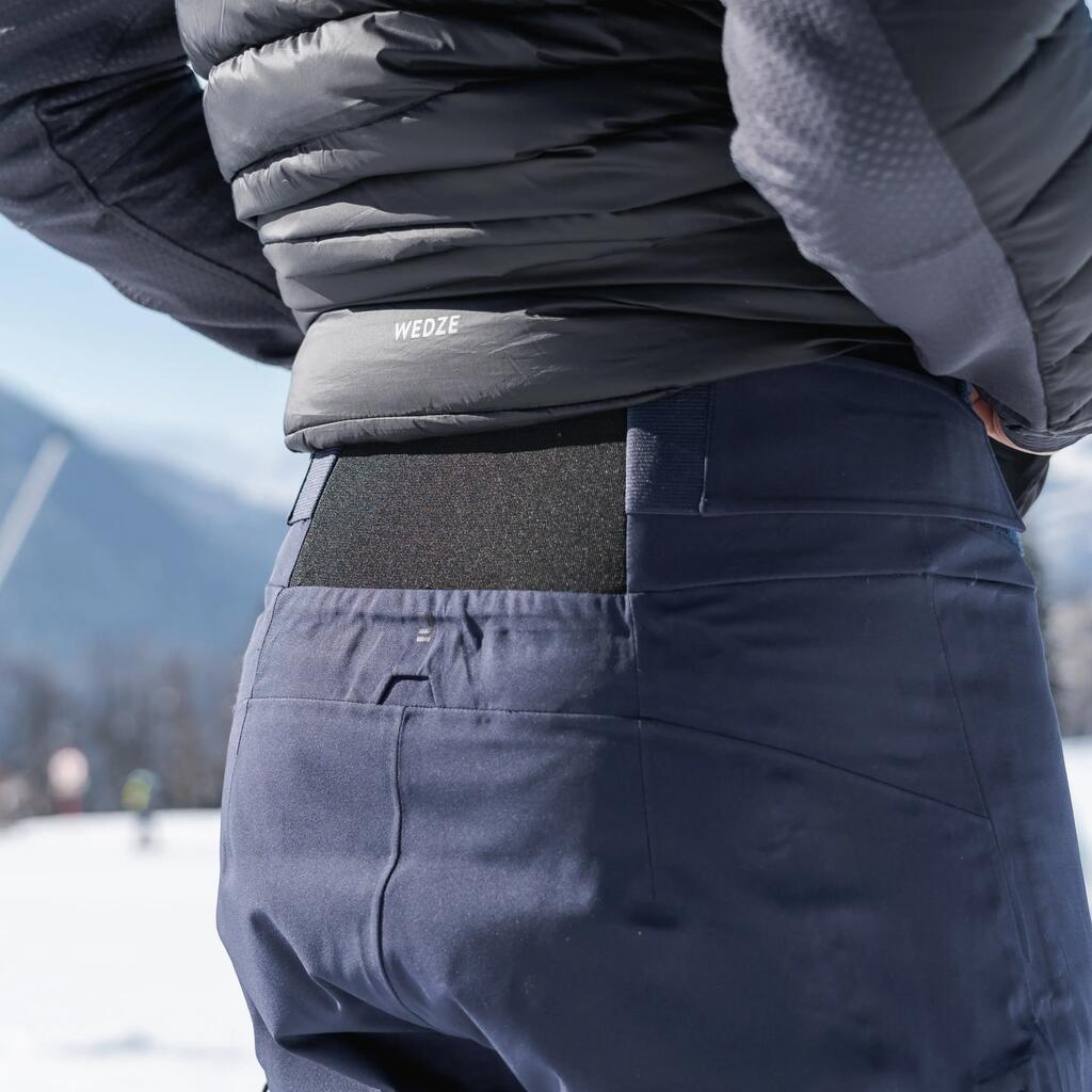 MEN’S SKI TROUSERS FR500 - NAVY BLUE