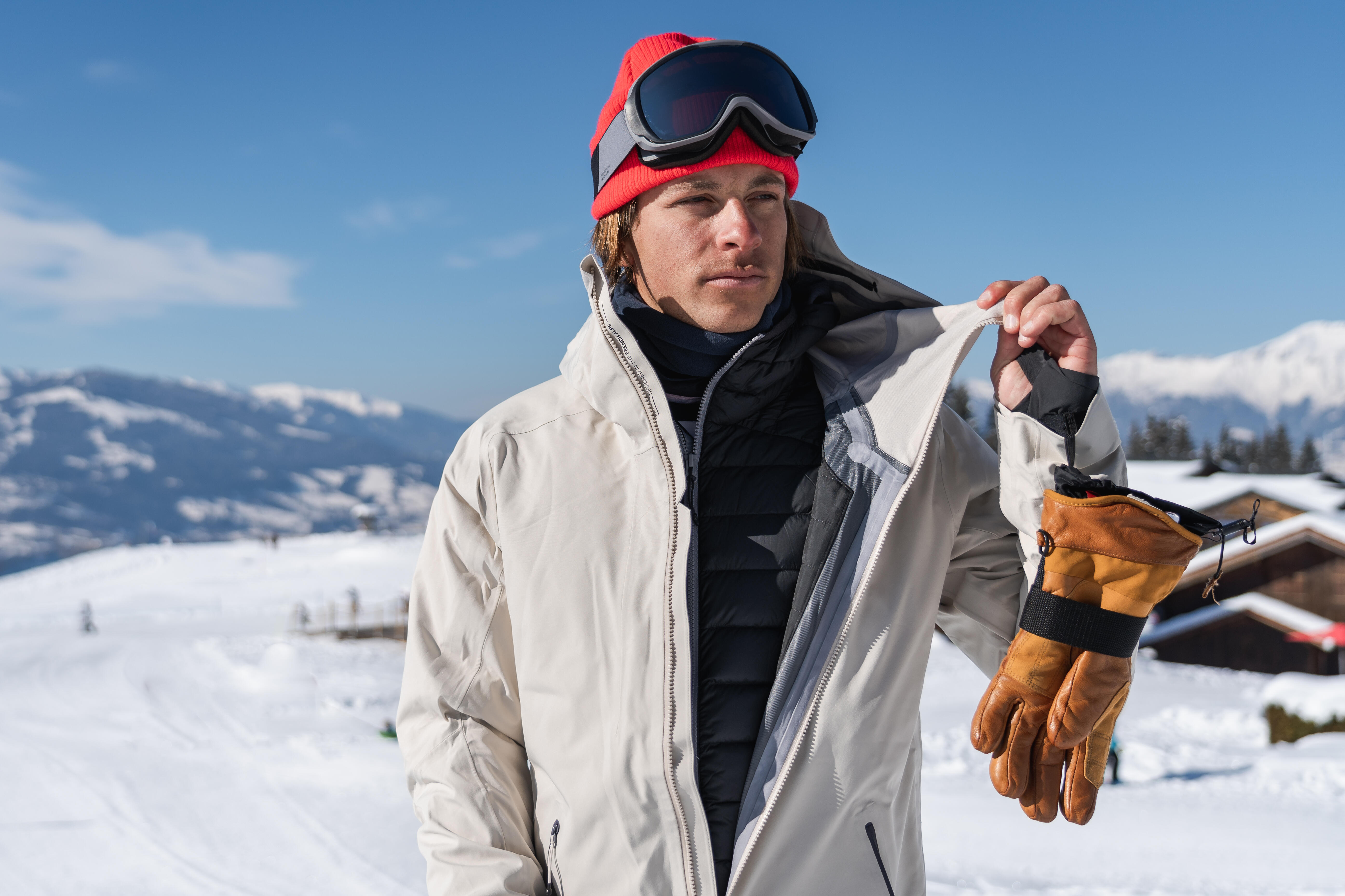 Men's Down Jacket - Ski FR 900 Grey - WEDZE