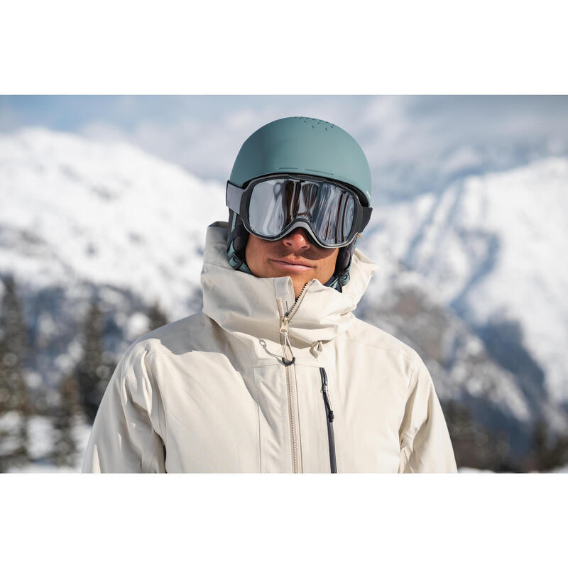 MASQUE DE SKI ET DE SNOWBOARD TOUS TEMPS ENFANT ET ADULTE - G 500 I - NOIR