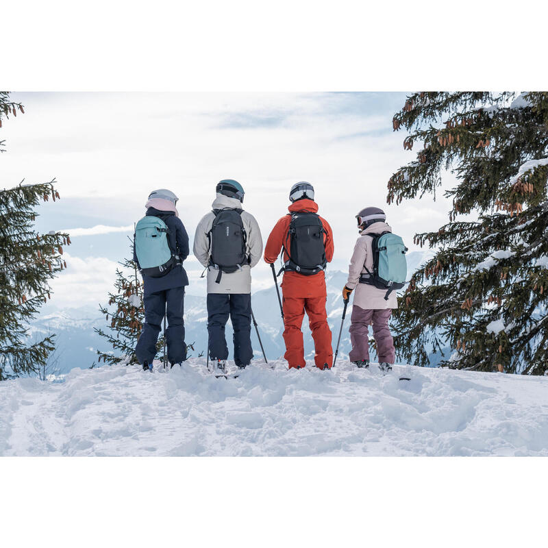 Dámská hřejivá a prodyšná lyžařská a snowboardová bunda FR500