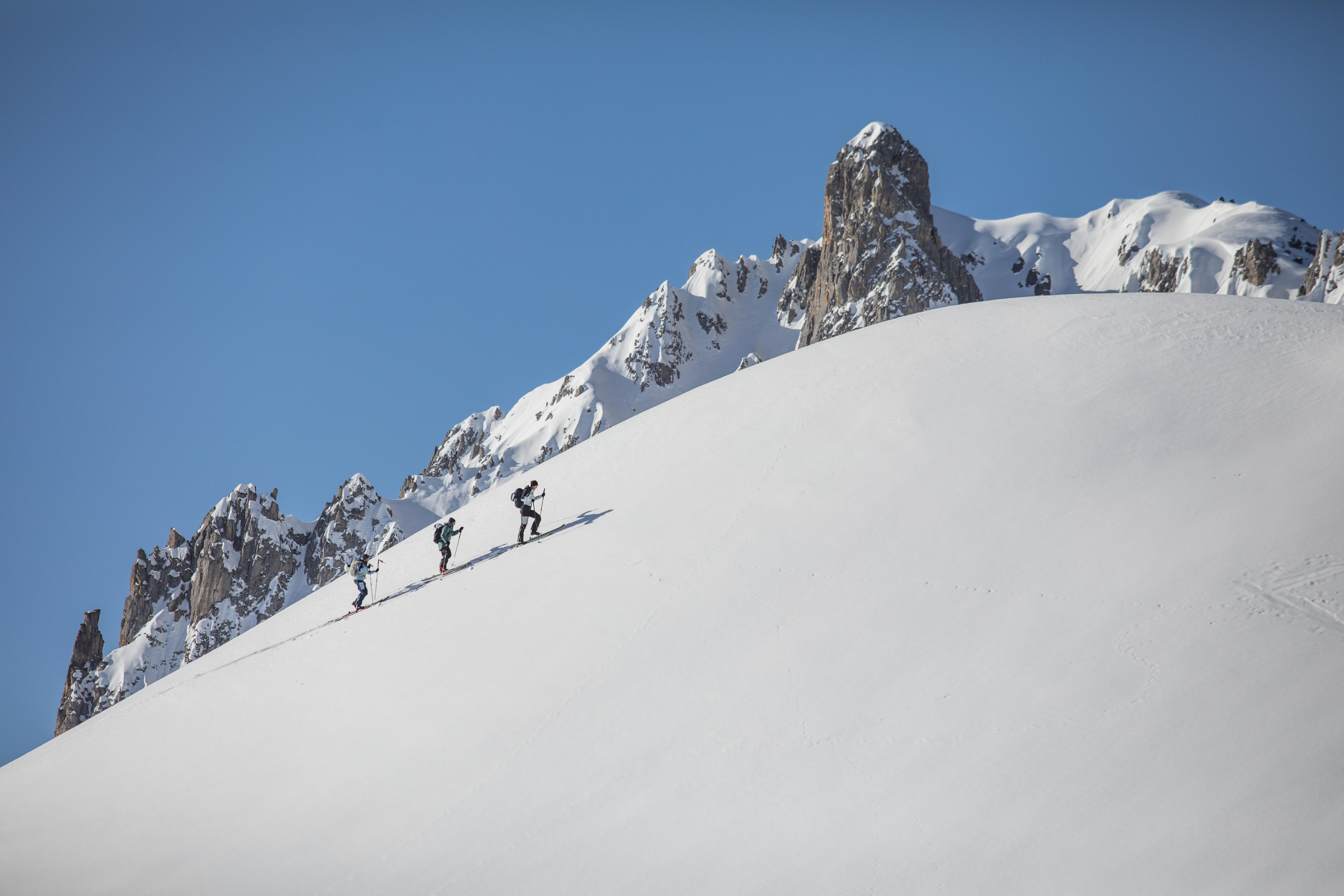 Touring Skis with Bindings & Skins - MT 90 - WEDZE