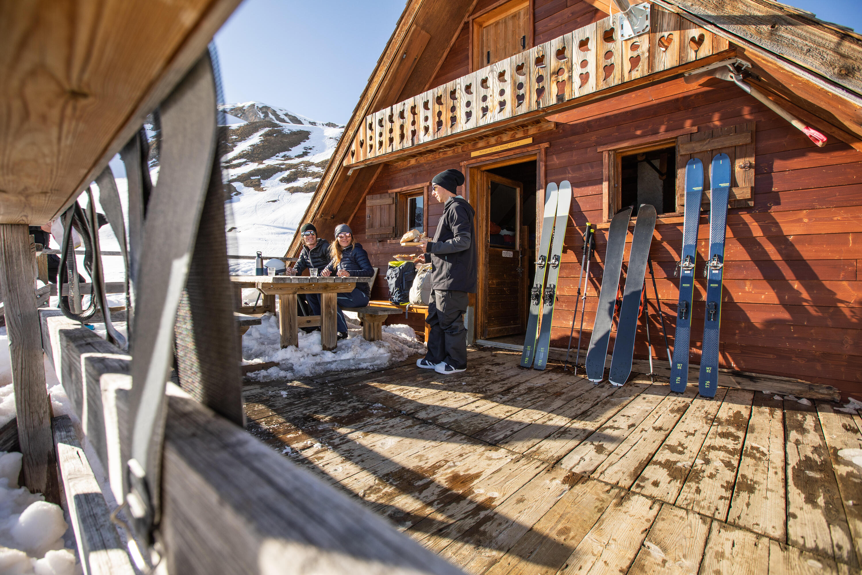 Tourenskiset inkl. Tour Light-Bindung und Fellen - MT85  14/15