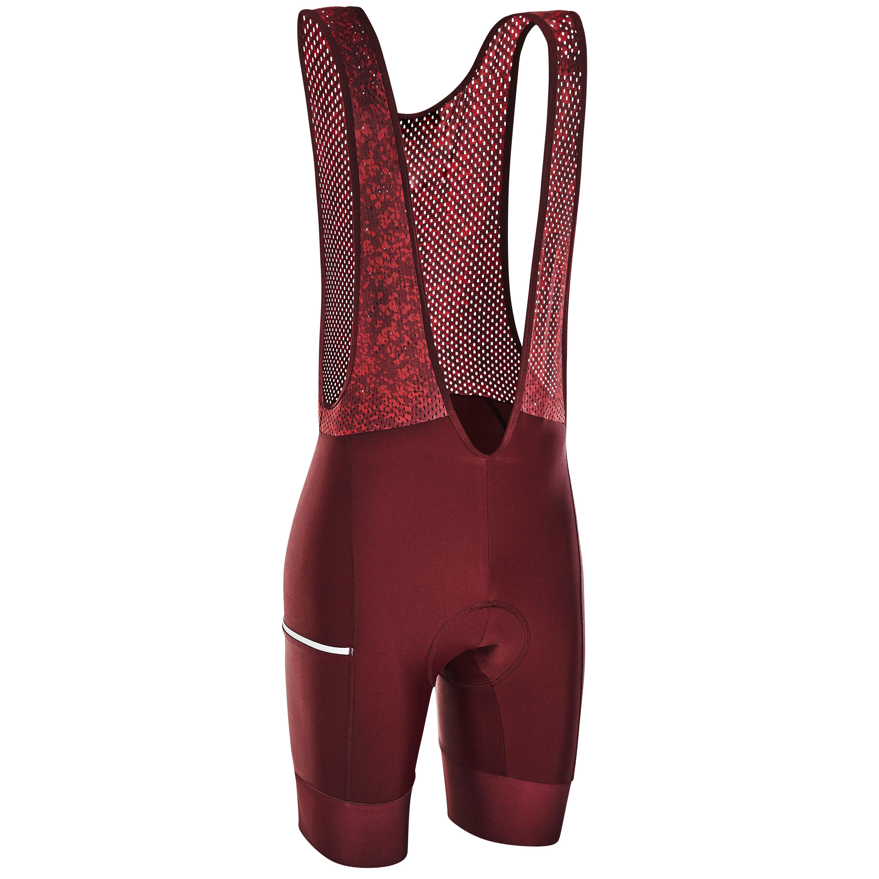 RC500 Special Edition Pocket Bib Shorts - Burgundy 1/6