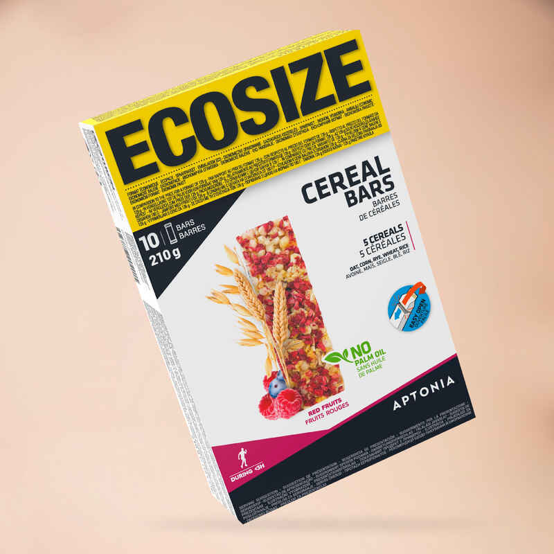 Müsliriegel Clak Rote Früchte Ecosize 10 × 21 g