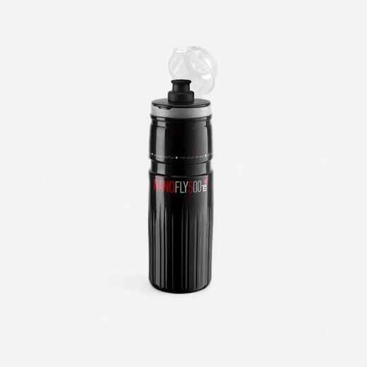 
      Insulated Cycling Water Bottle Nanofly 500ml - Black
  