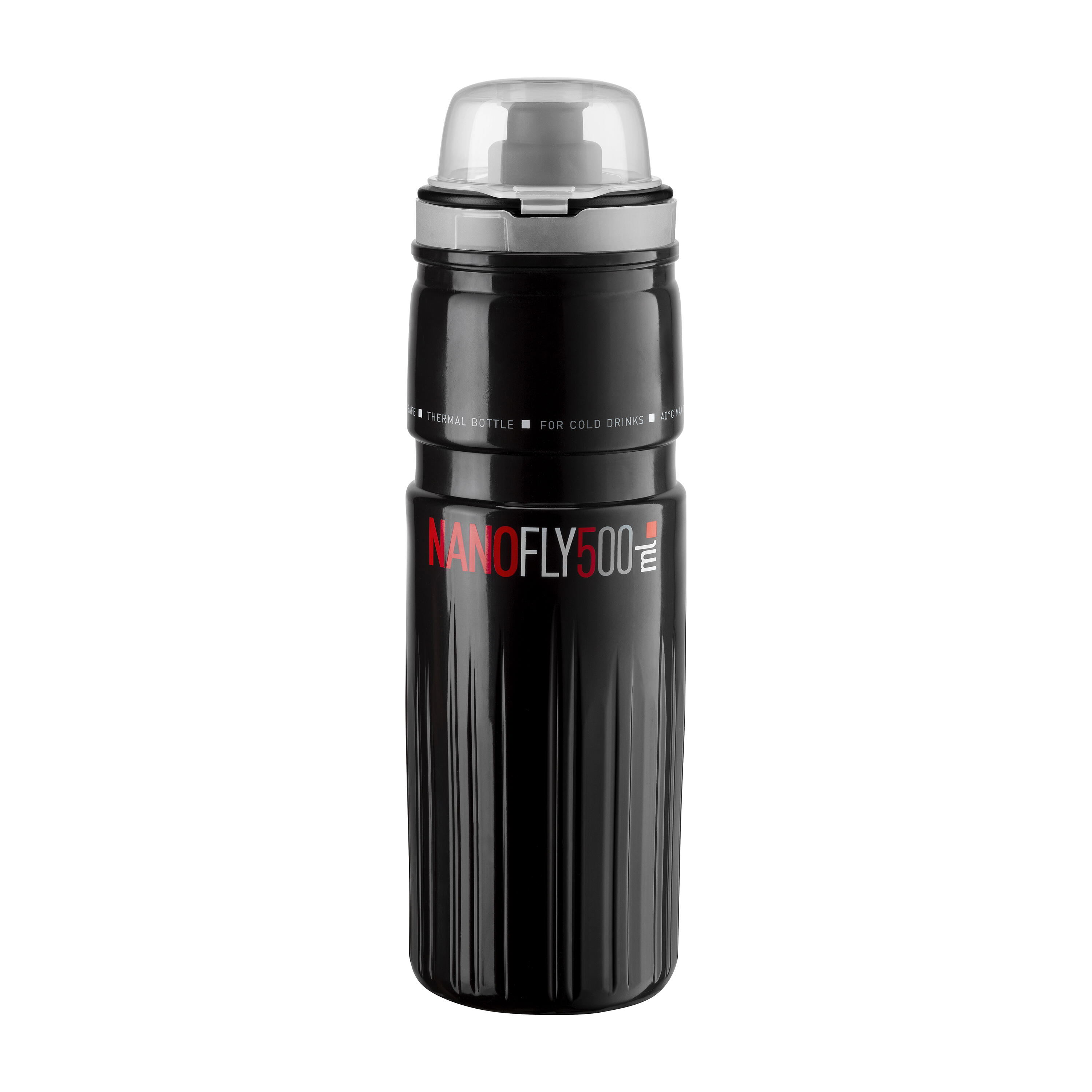 Nano Fly Thermal Cycling Water Bottle, Black - 500ml 2/4