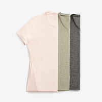 Camiseta de running suave y transpirable Soft Mujer rosa