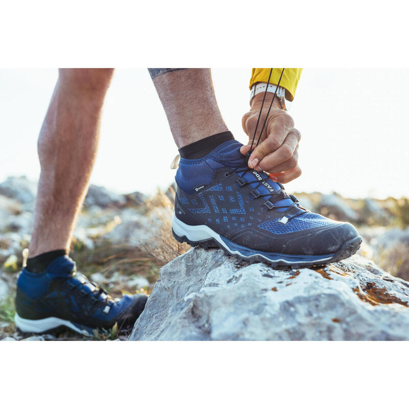 Chaussures imperméables ultra légères de randonnée rapide - FH500 - Homme