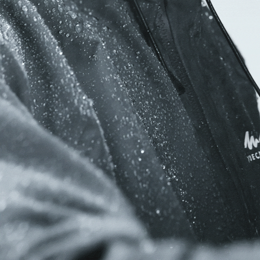 How do you measure the waterproofness of a hiking jacket?