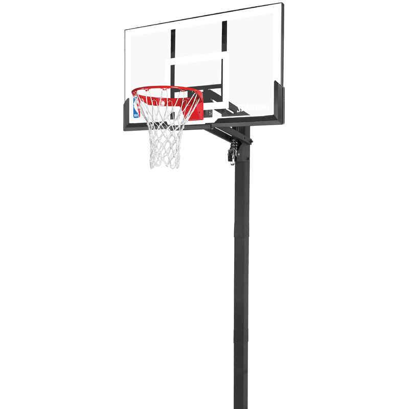 Basketball Hoop with Adjustable Stand (from 2.13 to 3.05m) NBA Gold Inground Decathlon