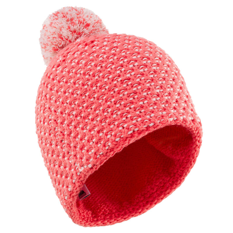 BONNET DE SKI ADULTE MADE IN FRANCE - TIMELESS - CORAIL