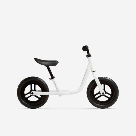 Springcykel 10" RUNRIDE 100 vit/svart