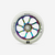 Roue trottinette freestyle core alu neochrome PU transparent 120 mm