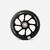 Roue trottinette freestyle core alu noir PU noir 120 mm