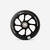 Roue trottinette freestyle core alu noir PU noir 120 mm