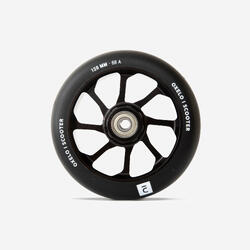 Roue trottinette freestyle core alu noir PU noir 120 mm