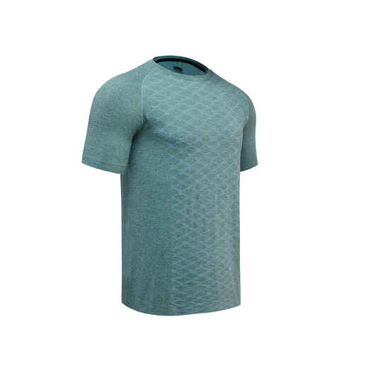 
      Seamless Fitness Training T-Shirt - Green
  