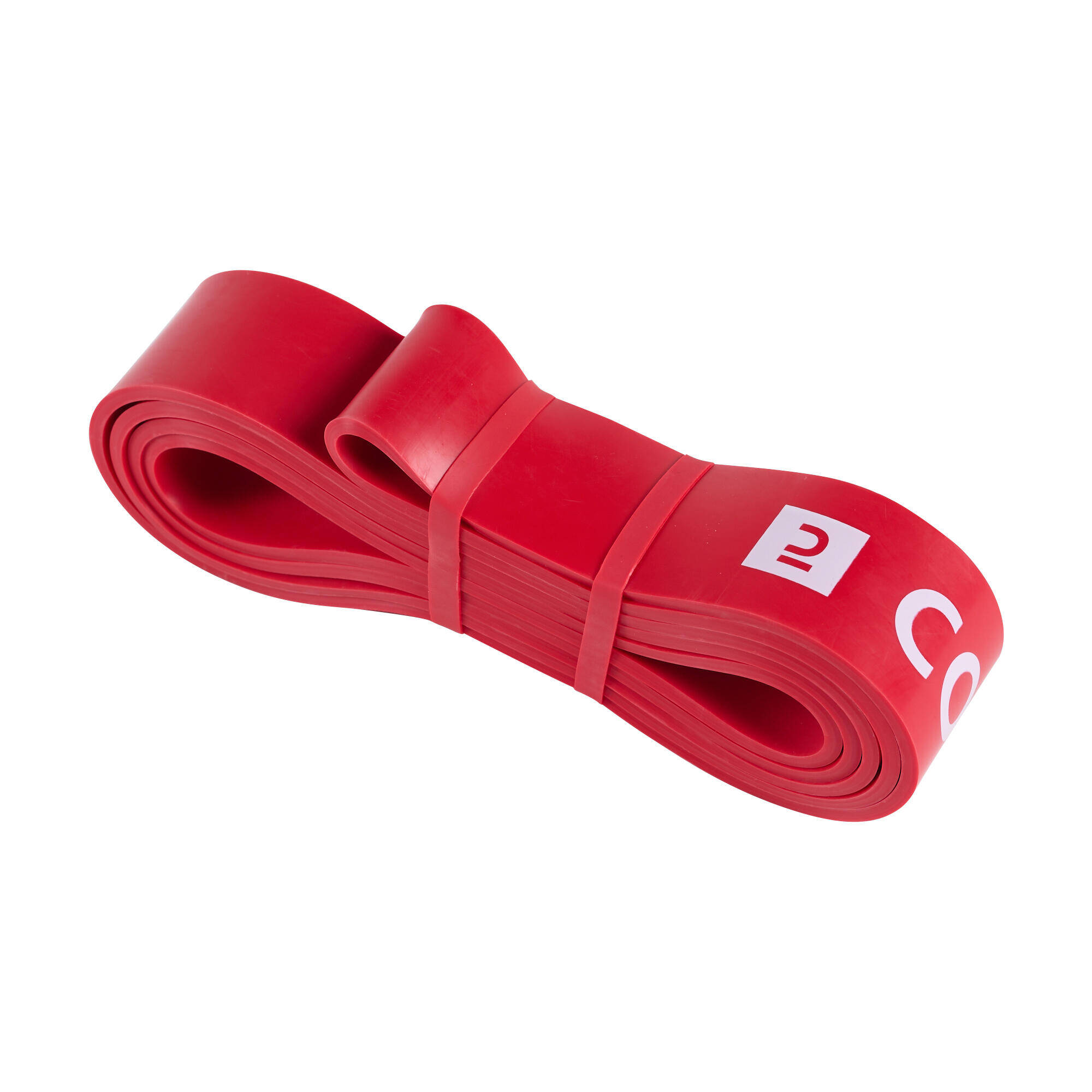 45 kg Weight Training Resistance Band for  Home Gym Workout  - Red -  3