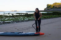 Bomba Mano Fácil Alta Presión 20 Psi Doble Acción Stand Up Paddle y Kayak 