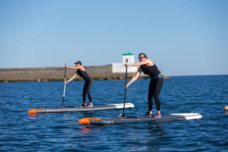 PAGAJ DO STAND UP PADDLE 900 KARBONOWY SKŁADANY REGULOWANY 170-210 CM 3-CZ.