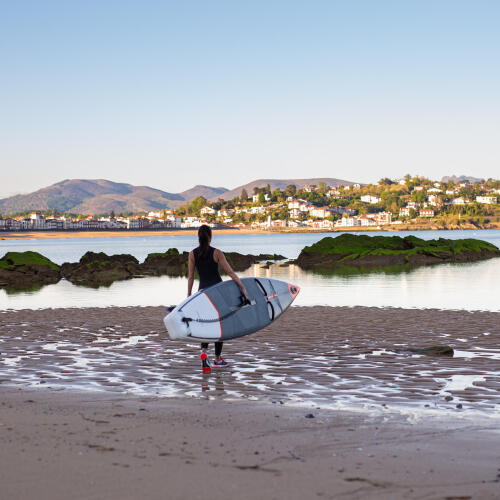 INFLATABLE STAND UP PADDLE RACE CONFIRMS 14 FEET 27 INCHES