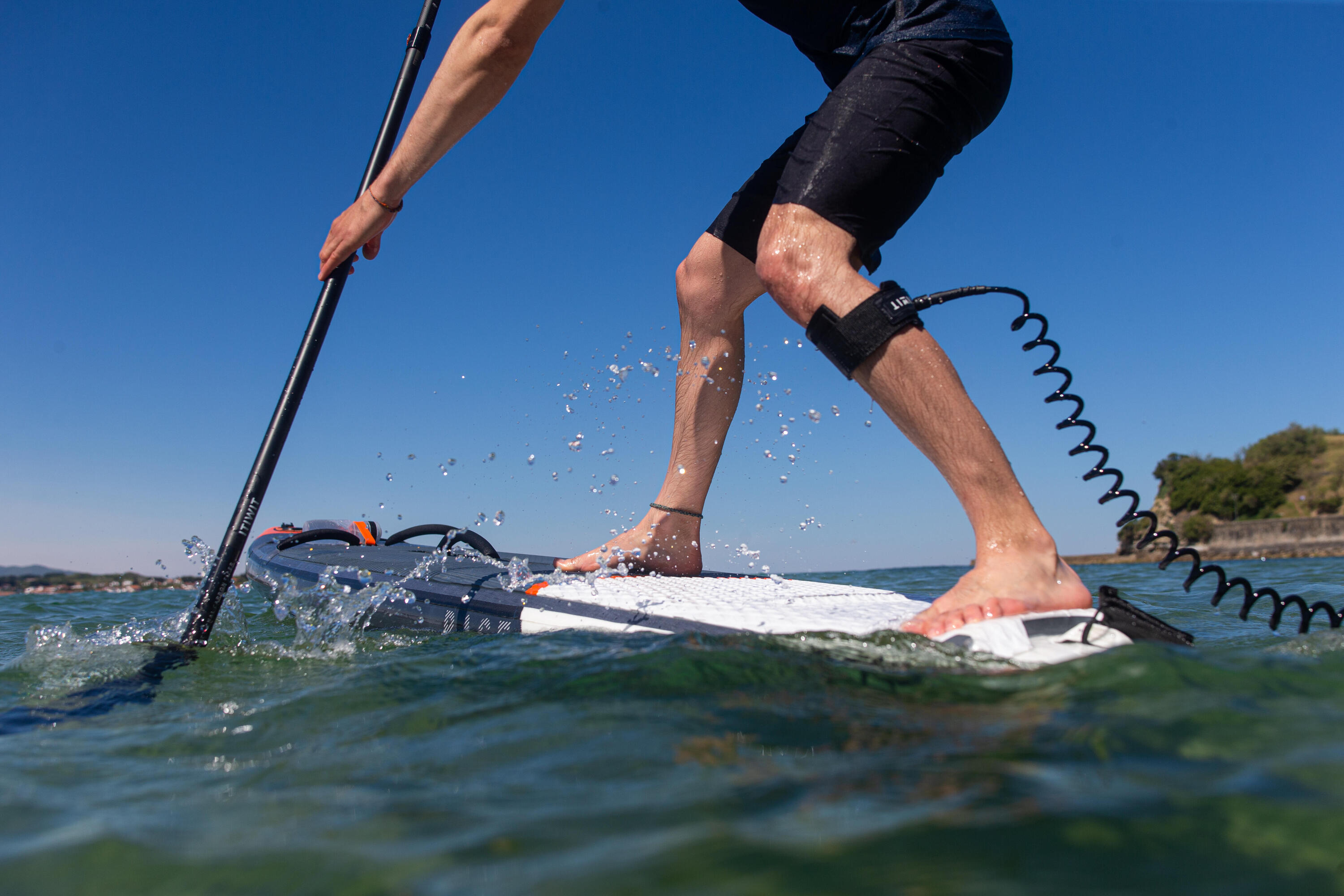 Leash Invento de rodilla para Stand Up Paddle negro 2/6