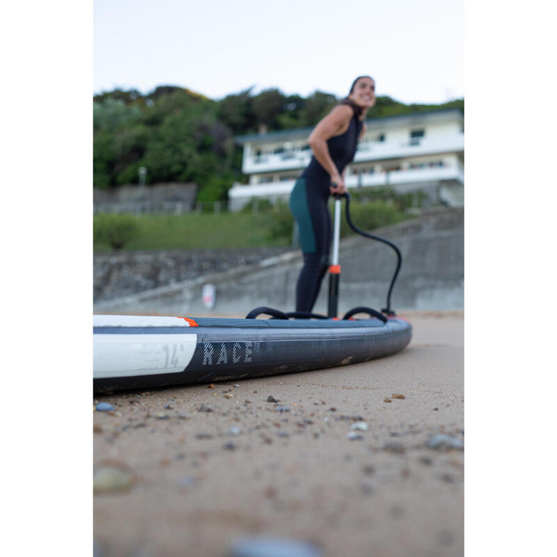 Basit Pompa - Stand Up Paddle ve Kano Çift Etkili Yüksek Basınçlı 0-10PSI Uyumlu
