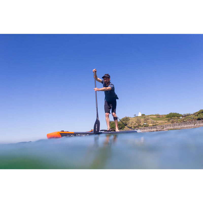 Pagaie de stand up paddle 900 carbone démontable réglable 3 parties (165-205 cm)