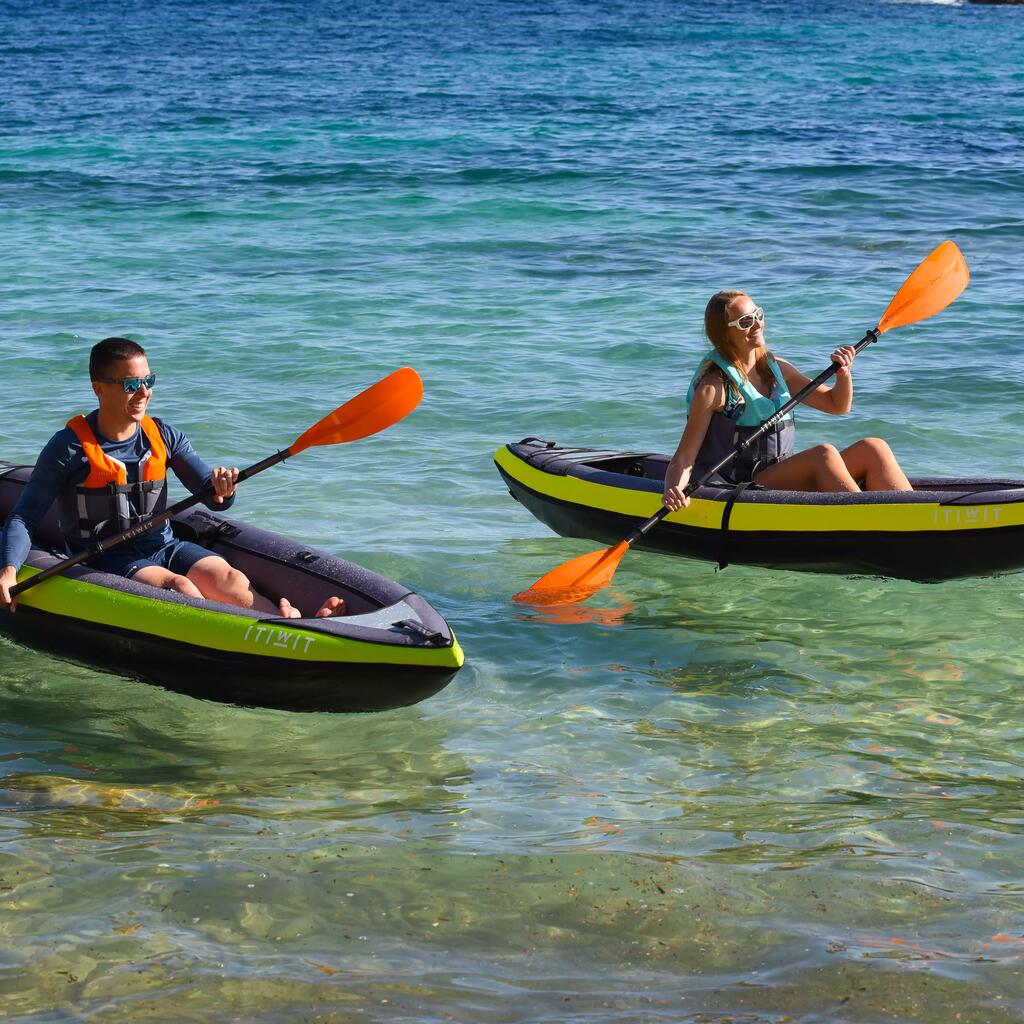 KAYAK INFLABLE 1-2 PERSONA VERDE