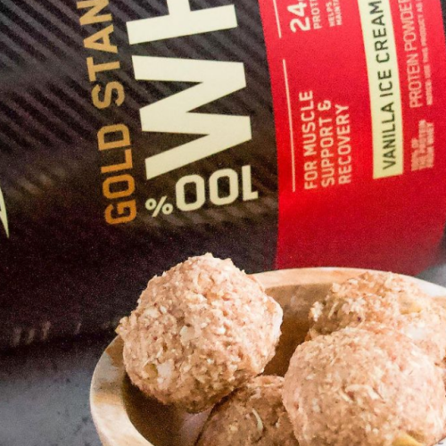 whey protein balls