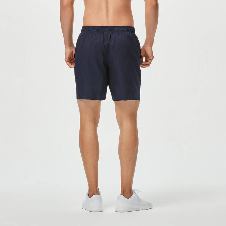 Men's Cardio Fitness Shorts FST 100 - Navy Blue Marl