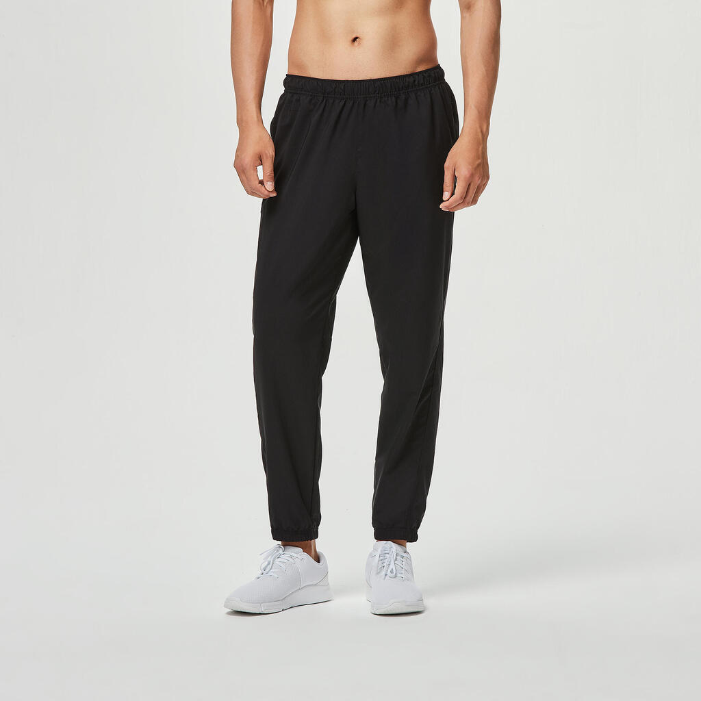 Men's Breathable Fitness Collection Bottoms - Black