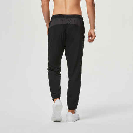 Men's Breathable Fitness Collection Bottoms - Black