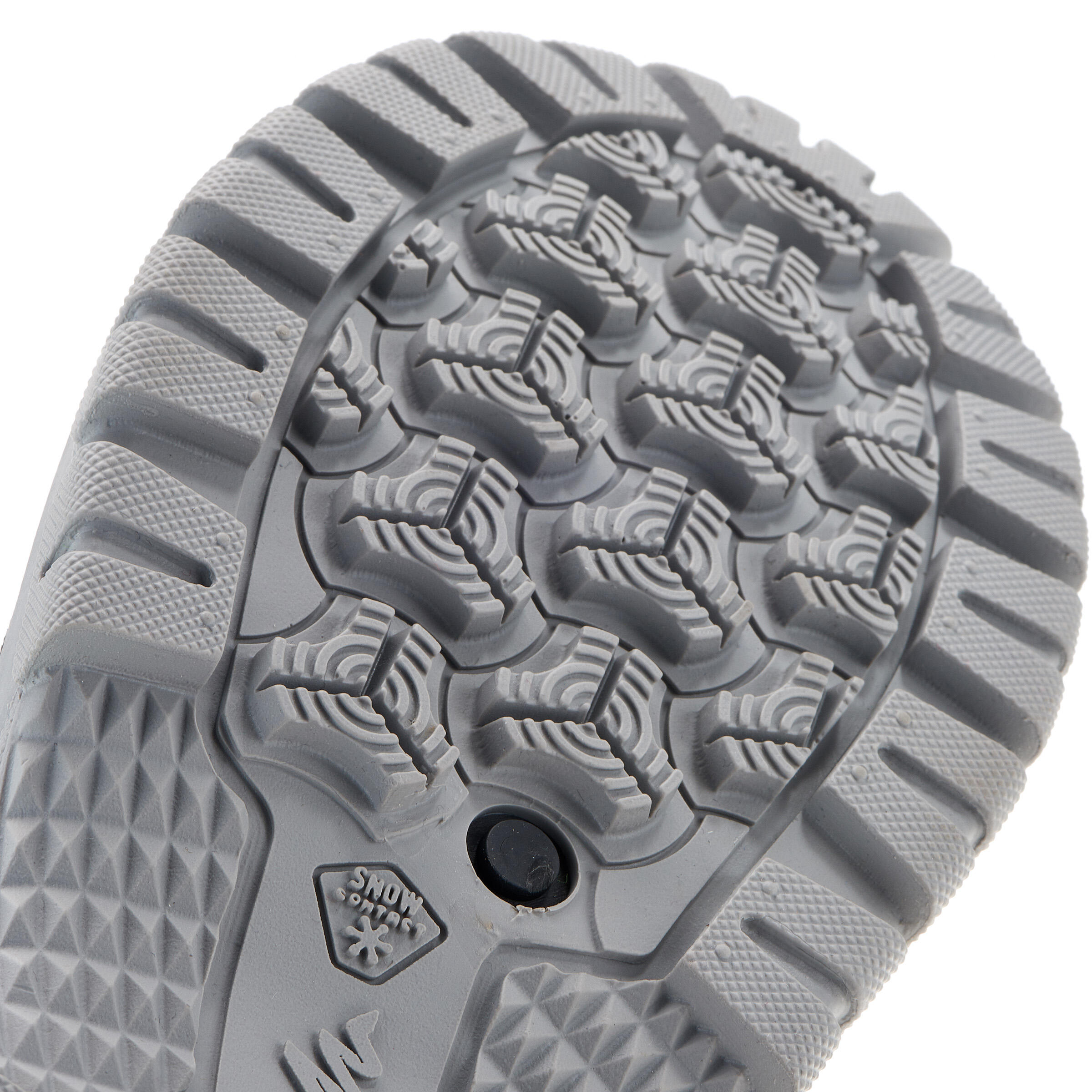 Arpenaz 50 Warm waterproof men's hiking boots - Grey 10/14