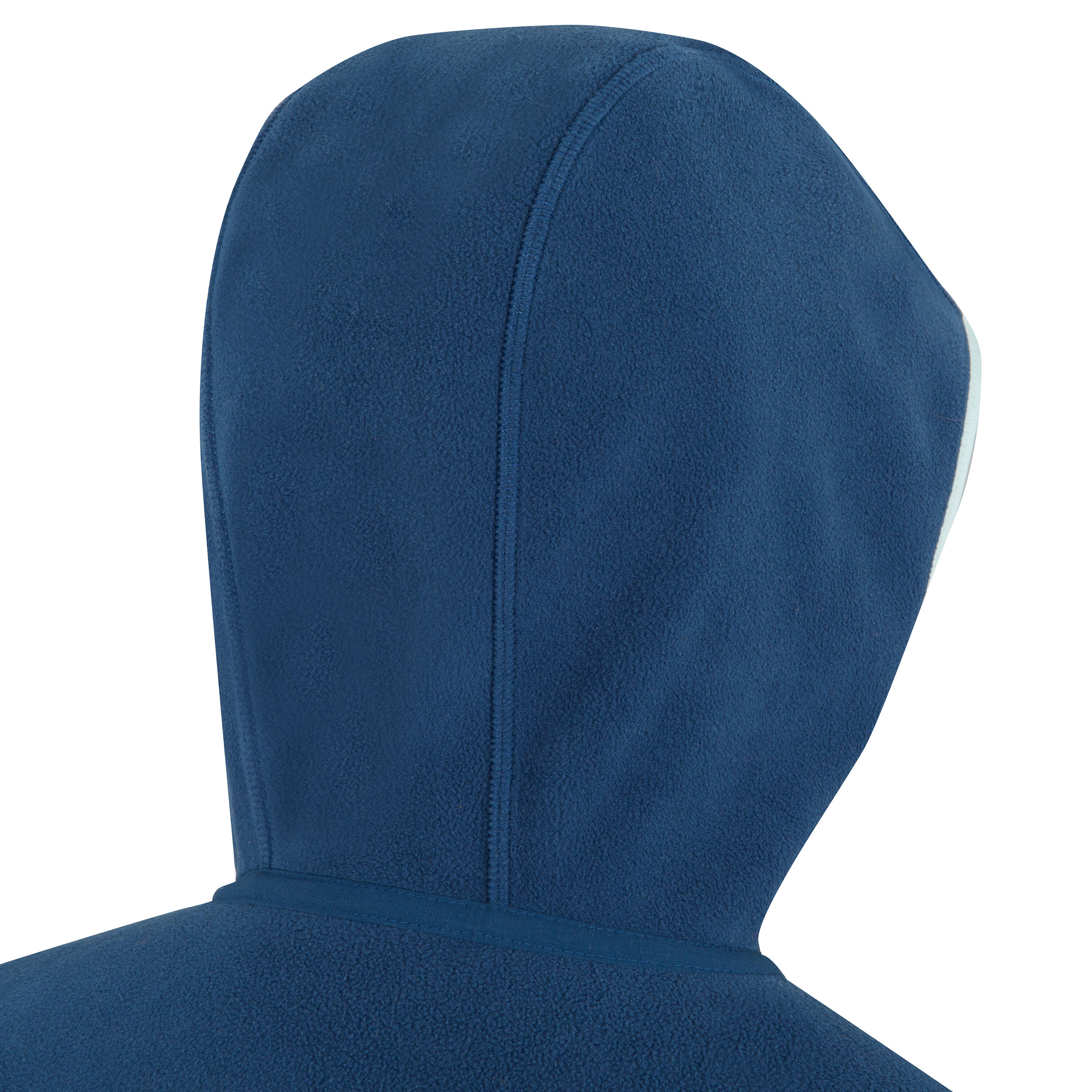 Kids' warm reversible sailing fleece 500 - Blue ocean navy 20/24