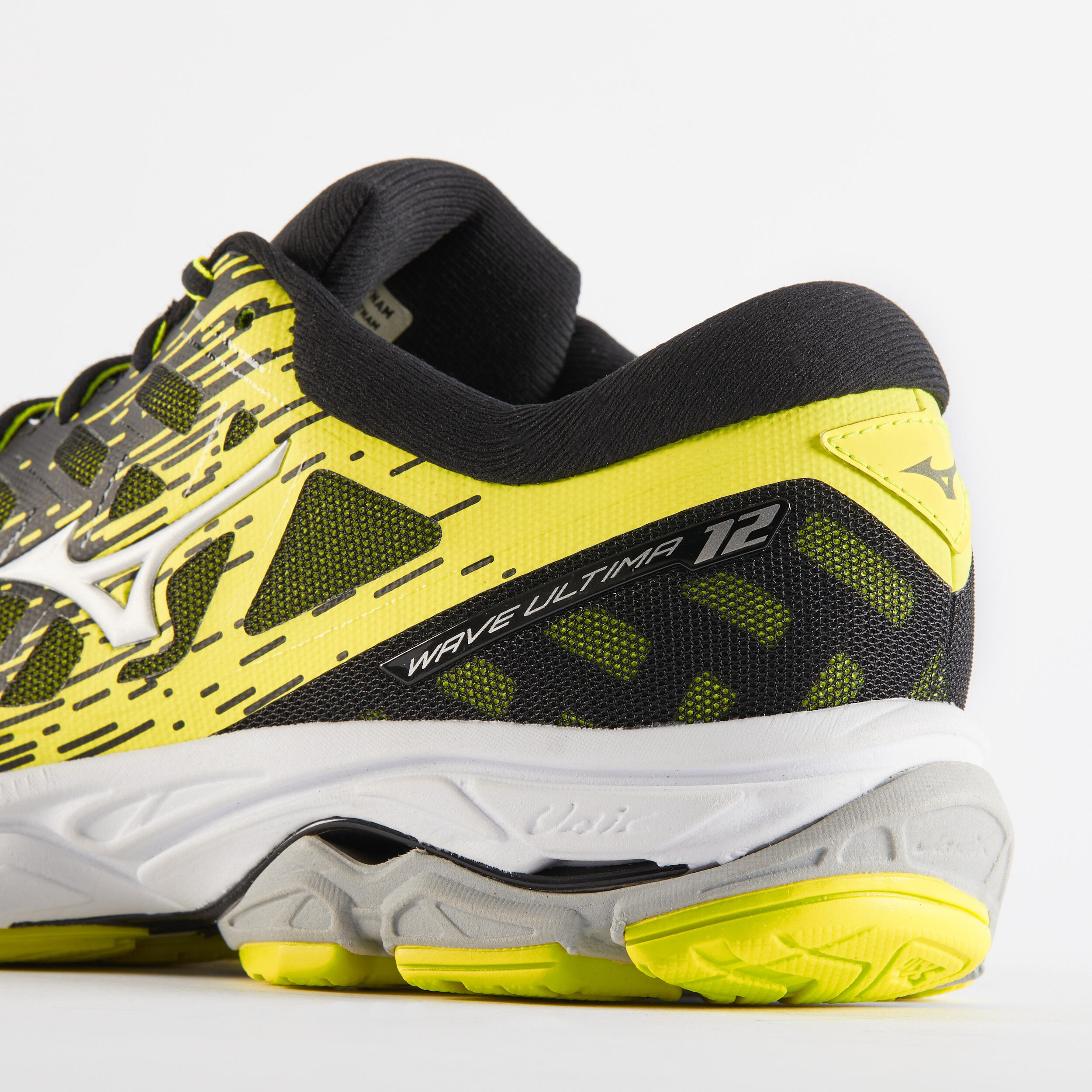 MIZUNO WAVE ULTIMA 12 MEN’S RUNNING SHOES - YELLOW  2/8