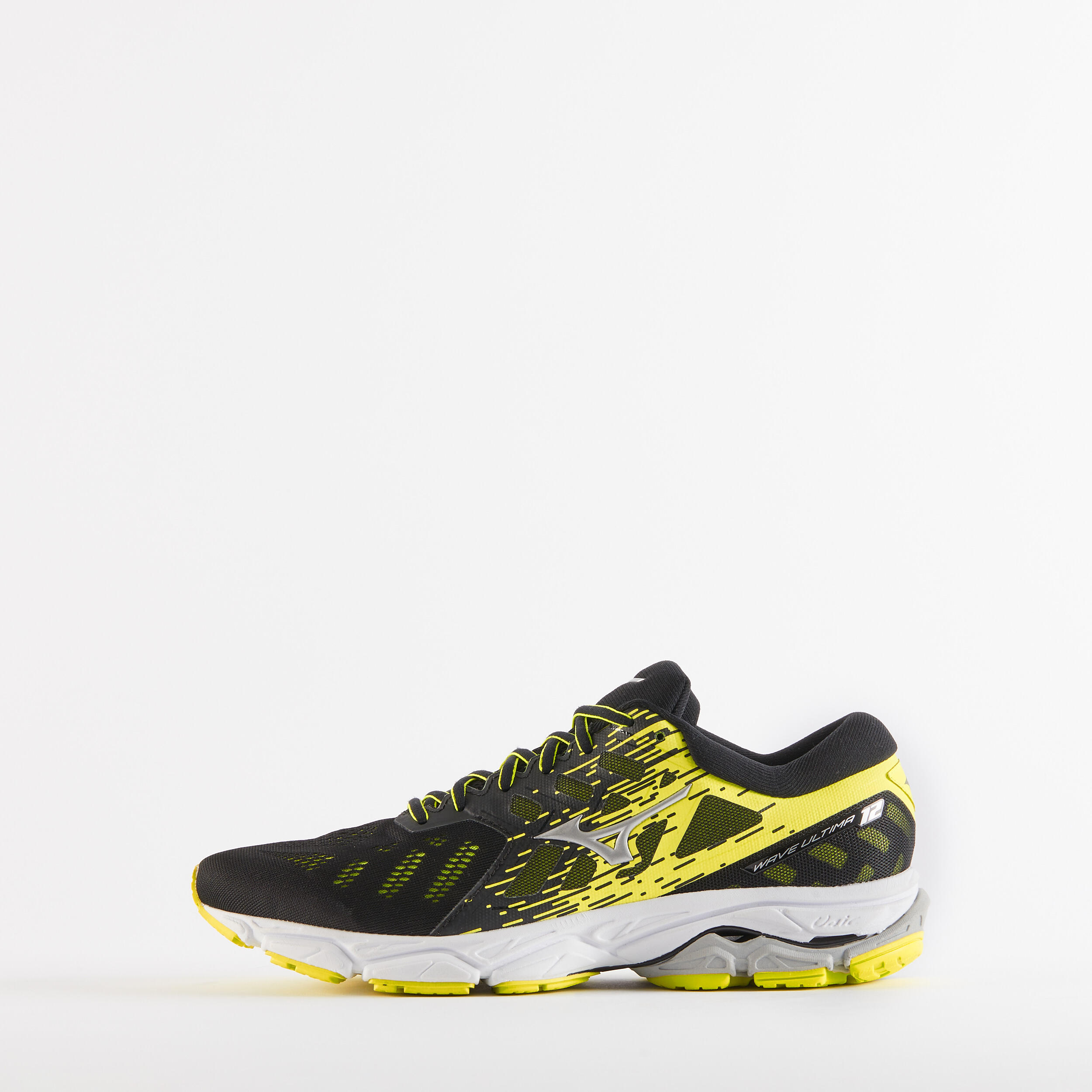 MIZUNO WAVE ULTIMA 12 MEN’S RUNNING SHOES - YELLOW  7/8