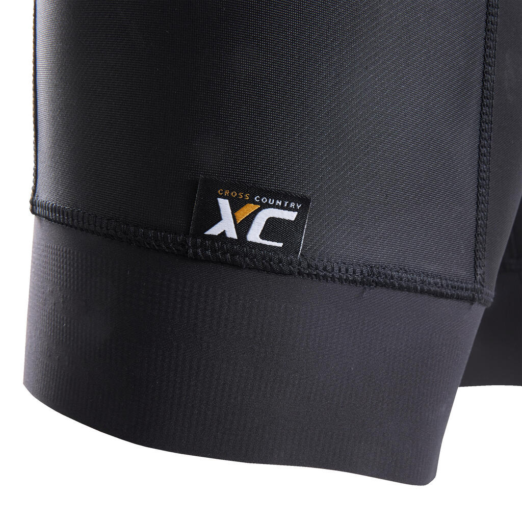 Pánske cyklistické nohavice XC Light čierne