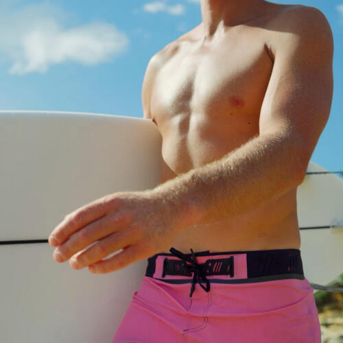 Surf Boardshort Long 900 Grungy Pink.