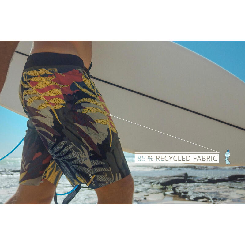 Lange boardshort voor surfen 900 Wonderflo