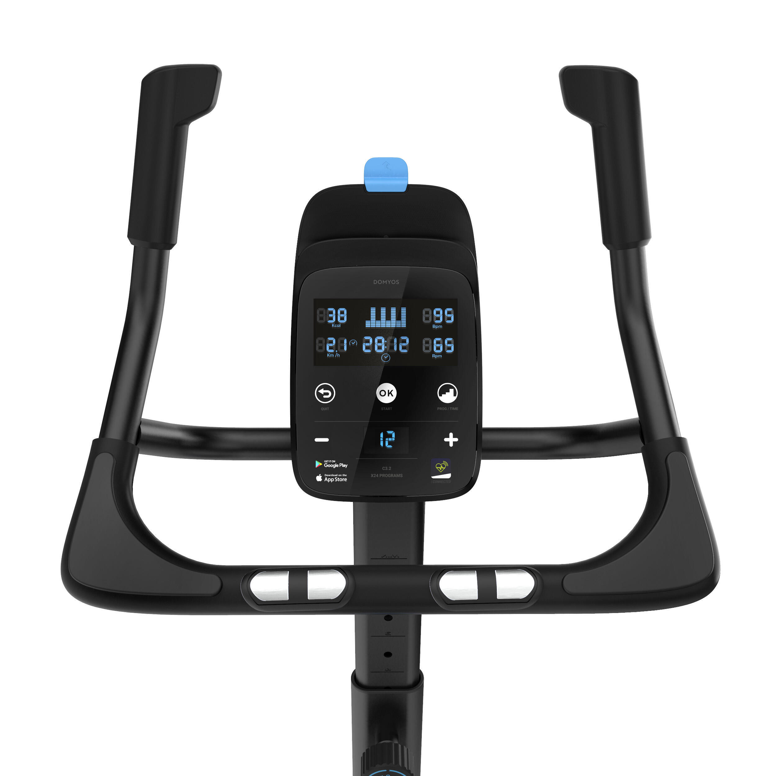 Self-Powered Exercise Bike 900 Connected to Coaching Apps 3/7