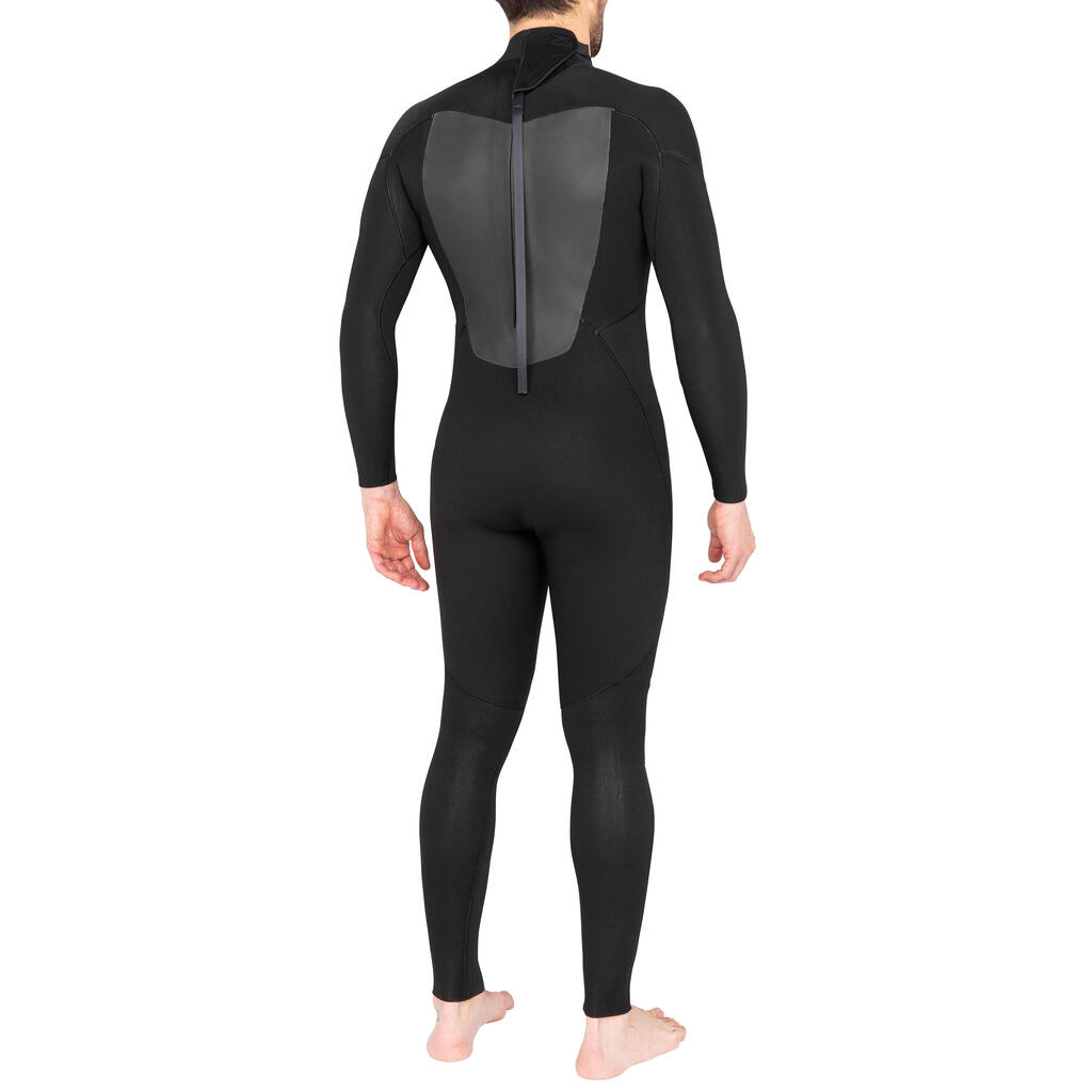 Vīriešu sērfošanas hidrotērps “Prologue”, 4/3 mm, melns