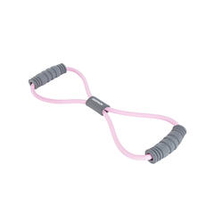 8字形粉色彈力繩