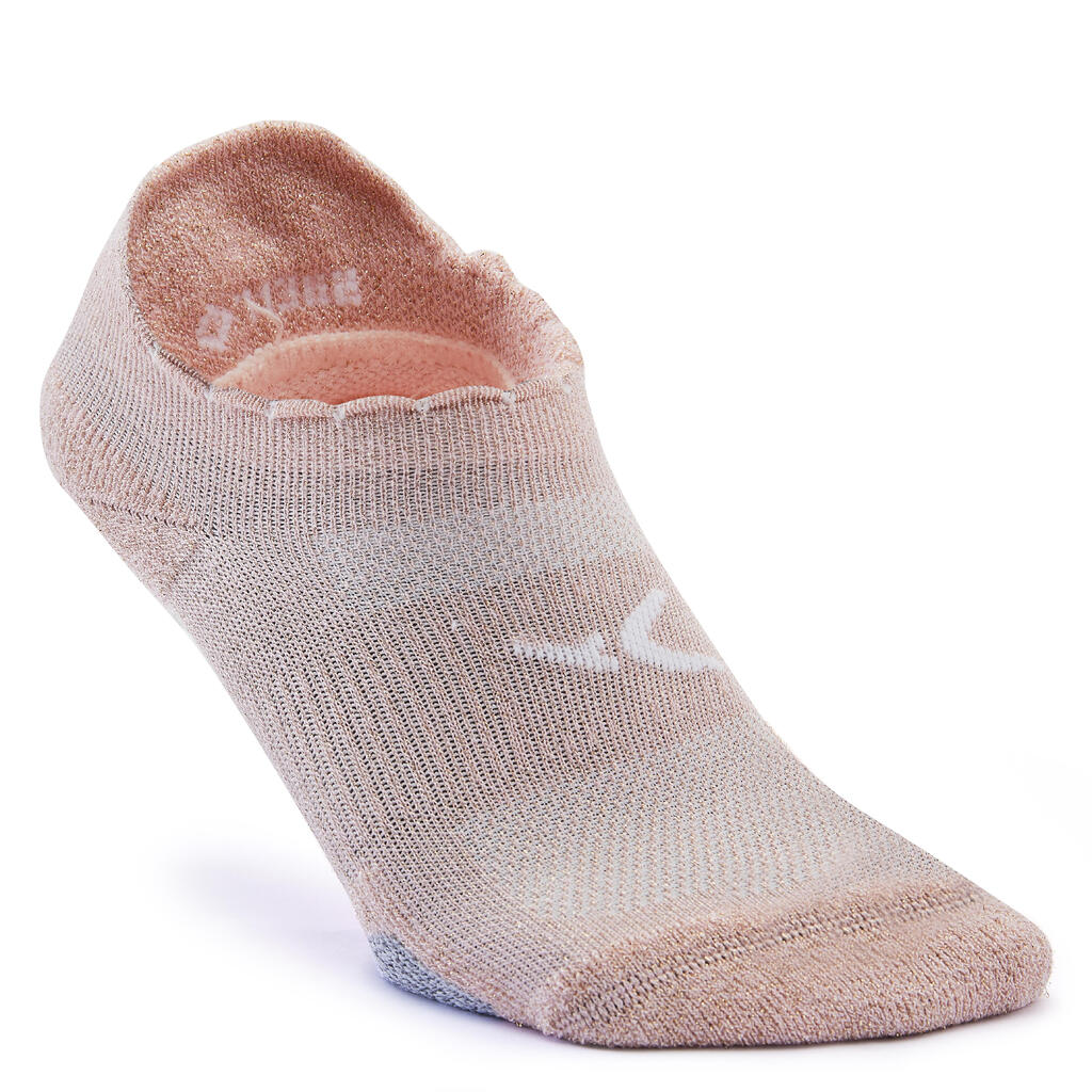 Invisible Fitness Socks - Sparkly