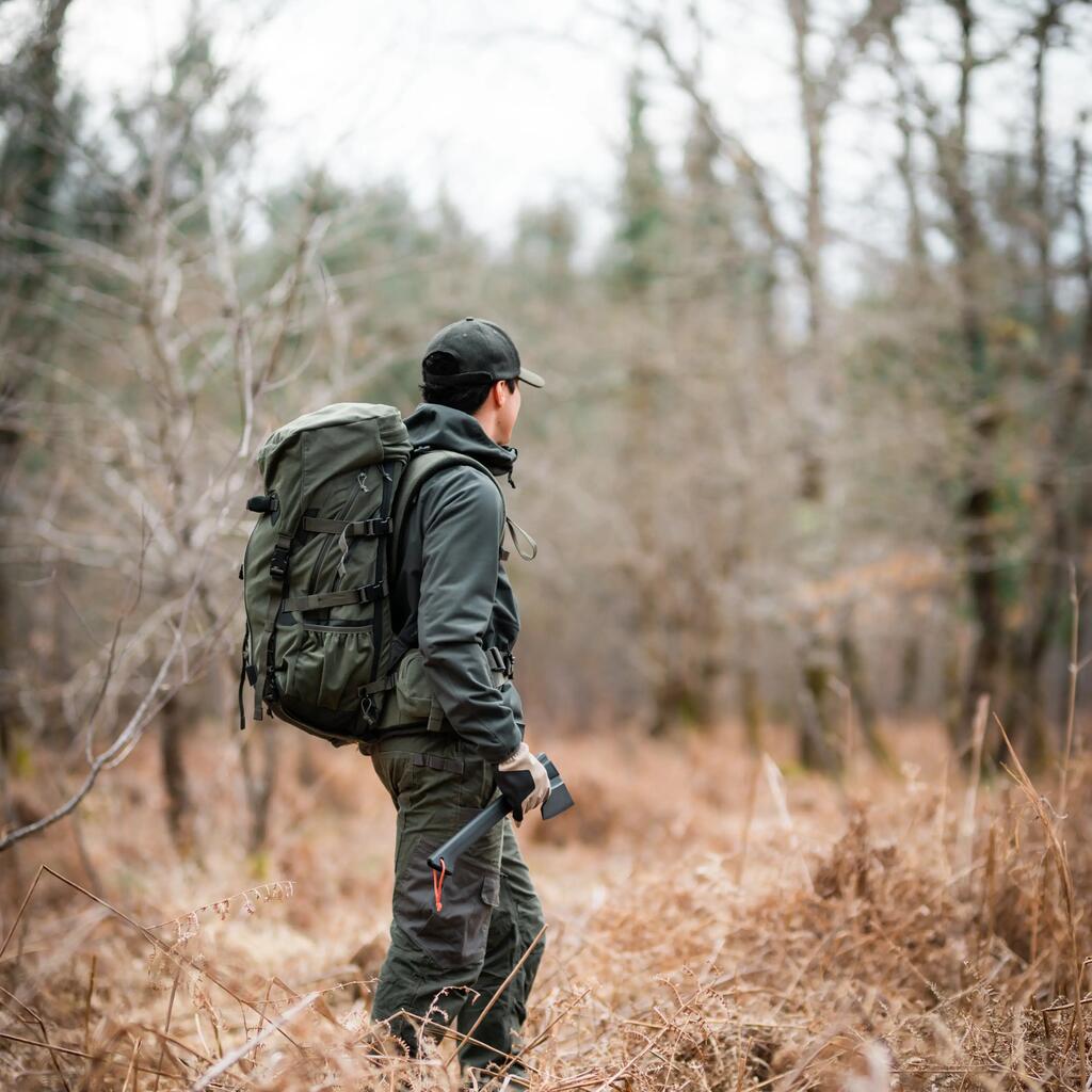 Jagdrucksack Big Game 45/90 l erweiterbar geräuscharm grün 